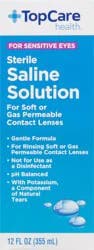 TopCare Health Sterile Saline Solution 12 fl oz