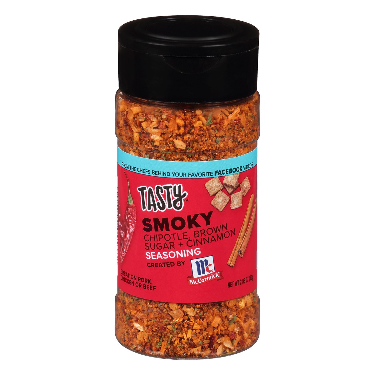 slide 1 of 8, McCormick Tasty Smoky Seasoning, 2.85 oz