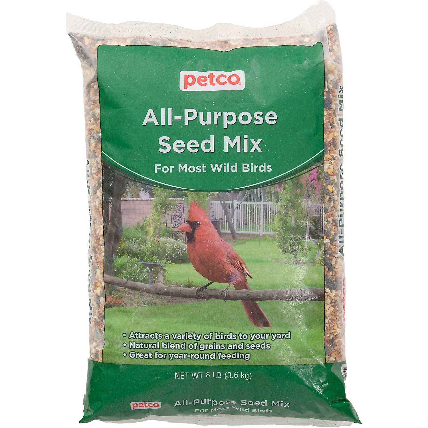 slide 1 of 1, Petco All Purpose Seed Mix Wild Bird Food, 8 lb