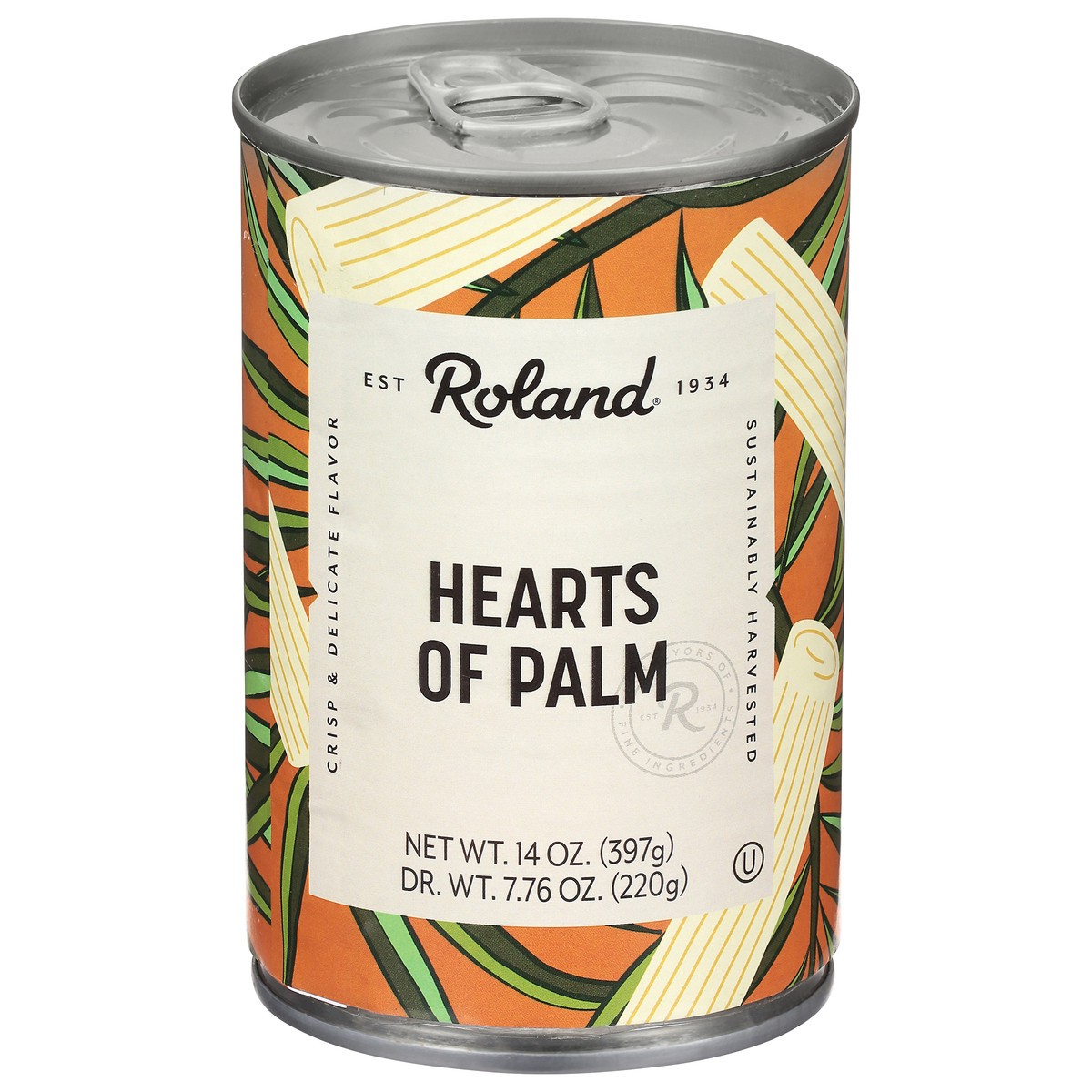 slide 1 of 9, Roland Hearts of Palm 14 oz, 14 oz