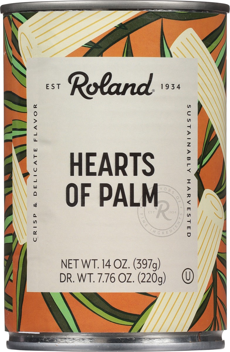 slide 4 of 9, Roland Hearts of Palm 14 oz, 14 oz