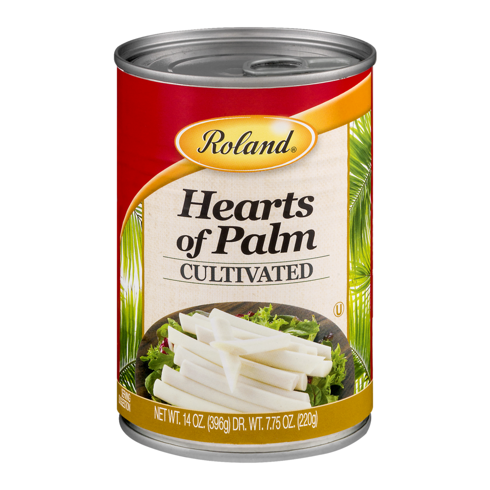 slide 1 of 1, Roland Hearts Of Palm Cultivated, 14 oz