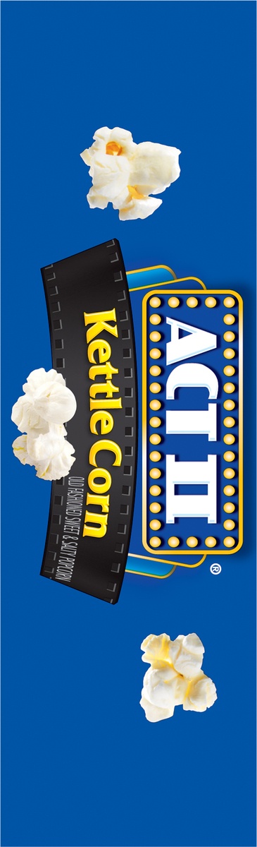 slide 7 of 11, ACT II Kettle Corn Popcorn, 8.25 oz