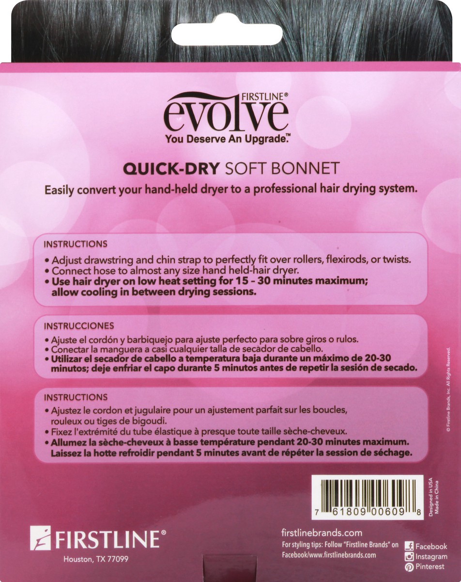 slide 3 of 11, Evolve Soft Bonnet 1 ea, 1 ea