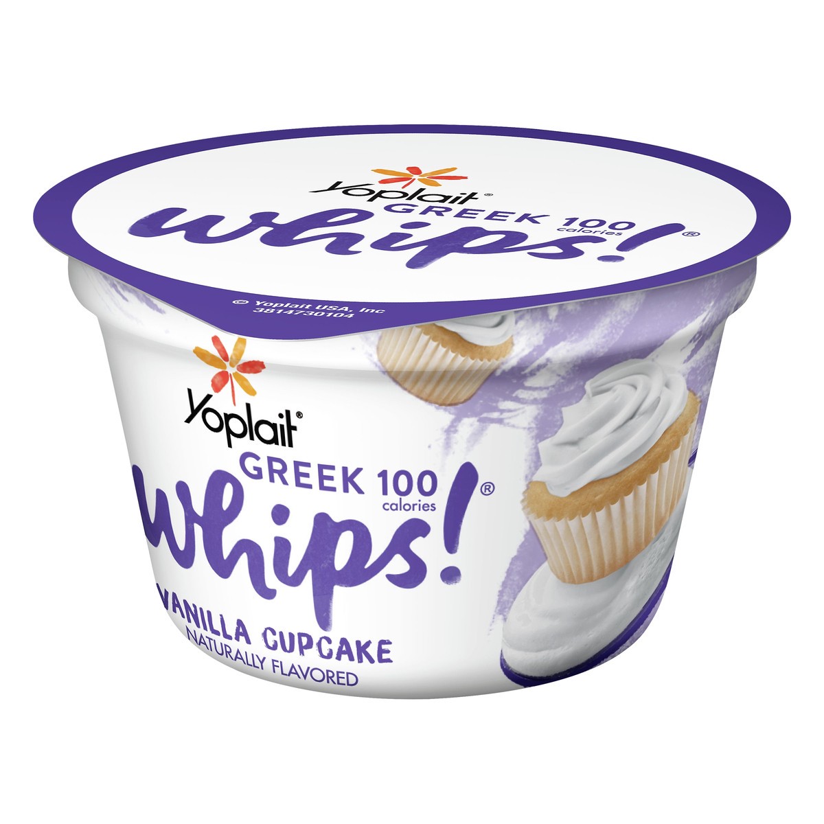 slide 3 of 10, Yoplait Greek Whips!, Vanilla Cupcake, 4 oz