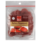 slide 1 of 1, Harris Teeter Turkey Pepperoni, 6 oz