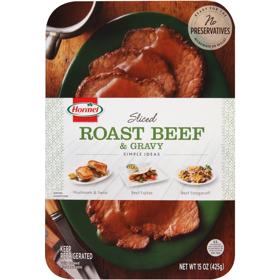 Hormel Sliced Roast Beef & Gravy 15 oz Shipt