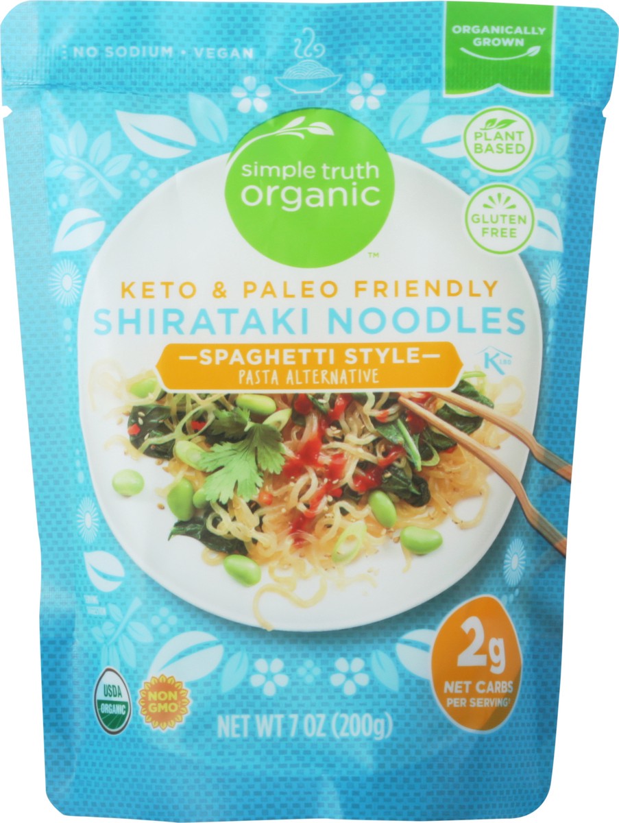 slide 4 of 9, Simple Truth Organic Spaghetti Style Shirataki Noodles 7 oz, 7 oz