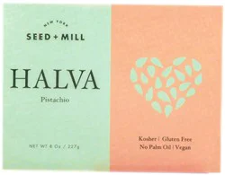 Seed & Mill Halva Pistachio - 8 oz