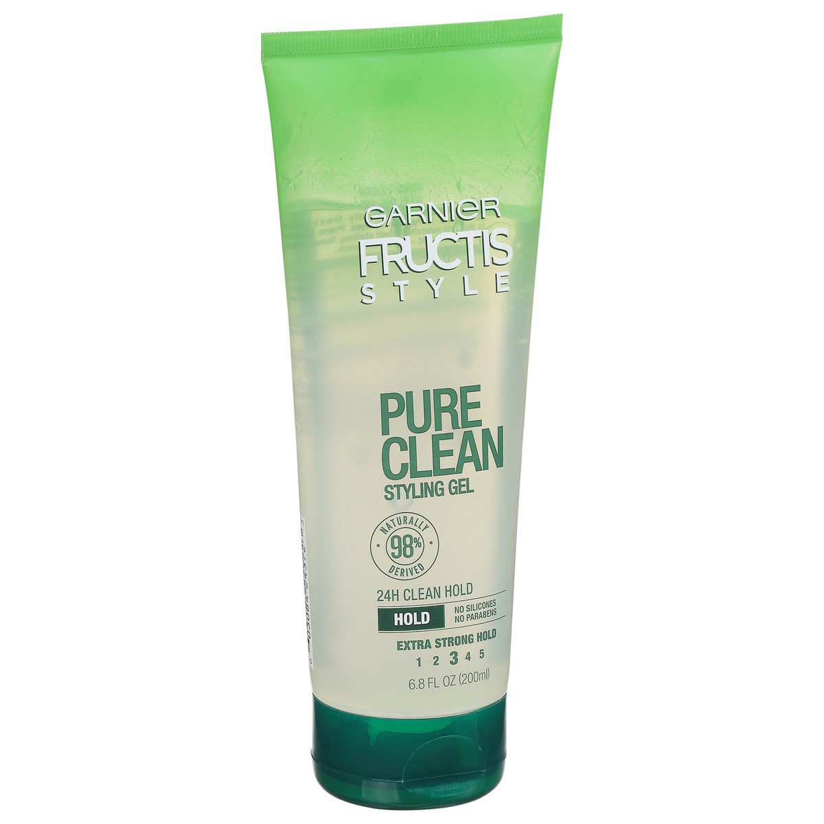 slide 2 of 9, Fructis Style Pure Clean Extra Strong Hold Styling Gel, 6.8 fl oz