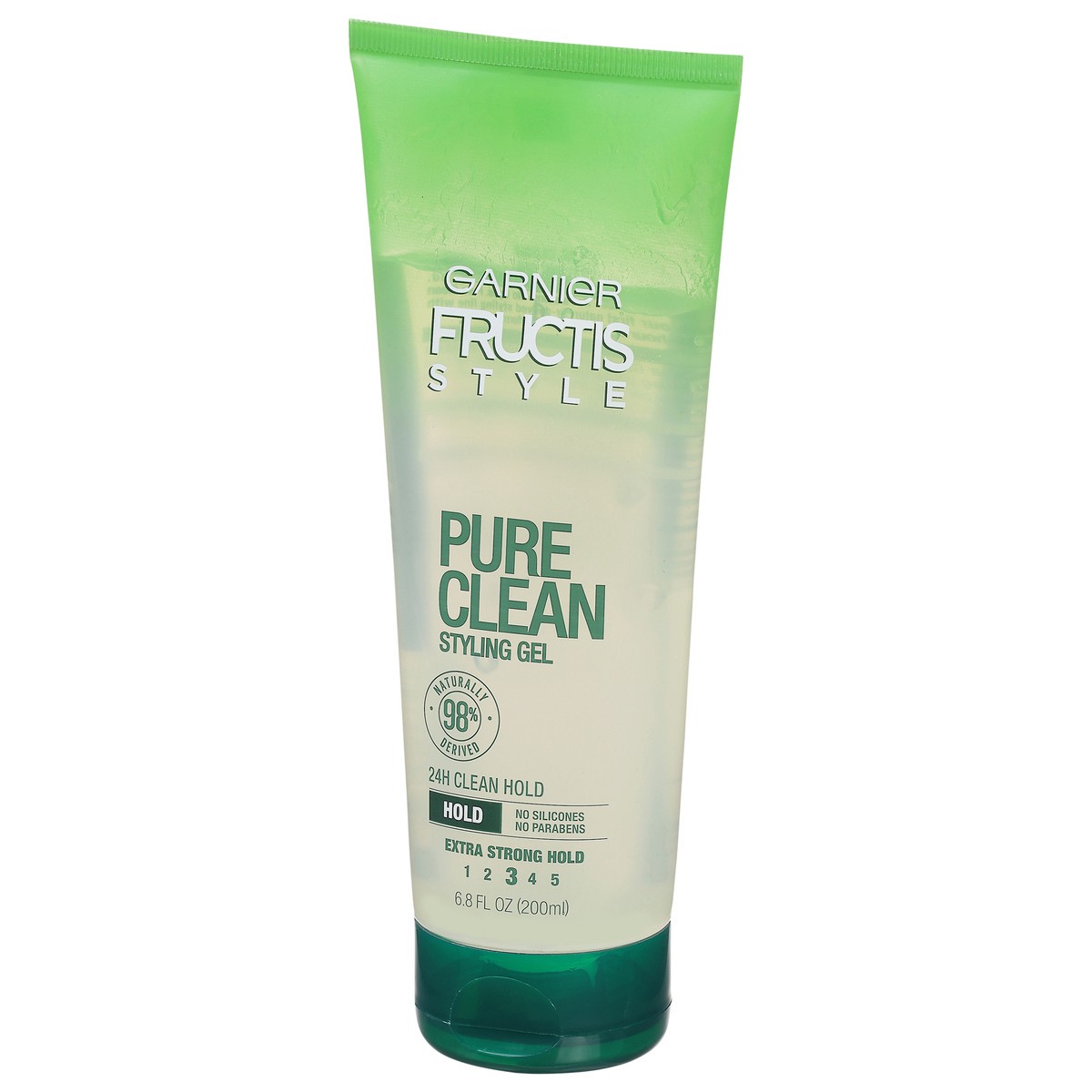 slide 3 of 9, Fructis Style Pure Clean Extra Strong Hold Styling Gel, 6.8 fl oz