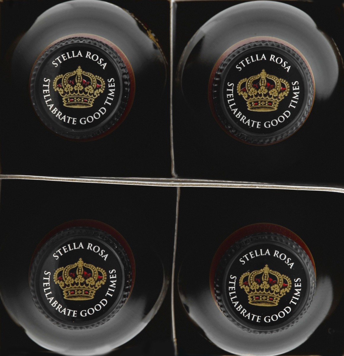 slide 2 of 6, Stella Rosa Black Semi-Sweet Red Wine (4 Pack) 250 ml, 250 ml