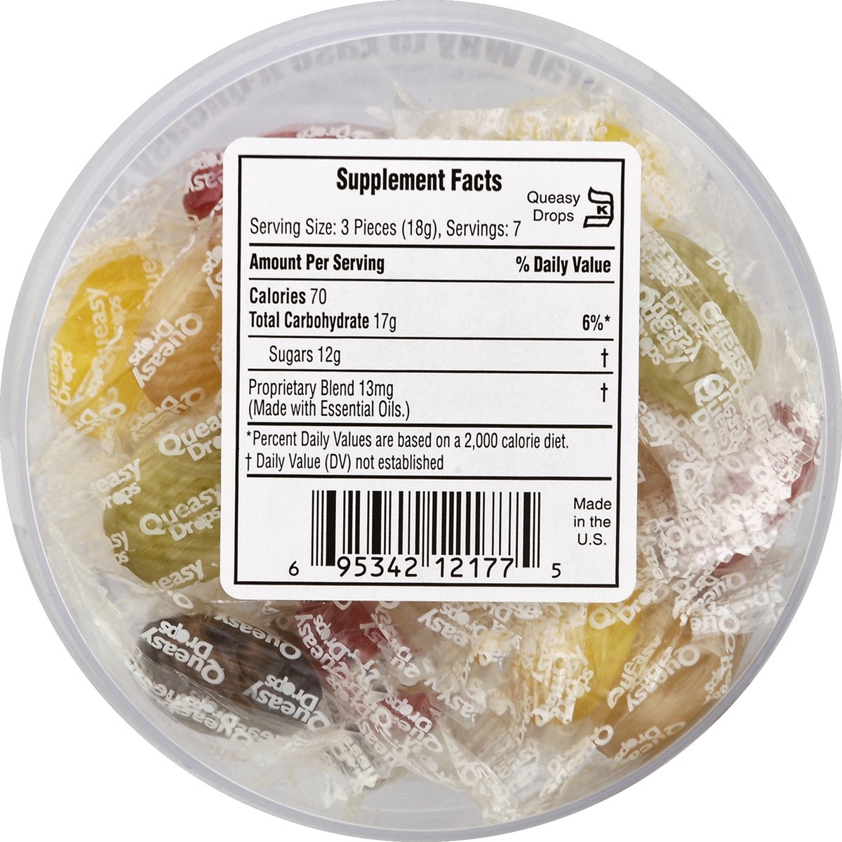 slide 4 of 4, Queasy Drops Drops 21 ea, 21 ct