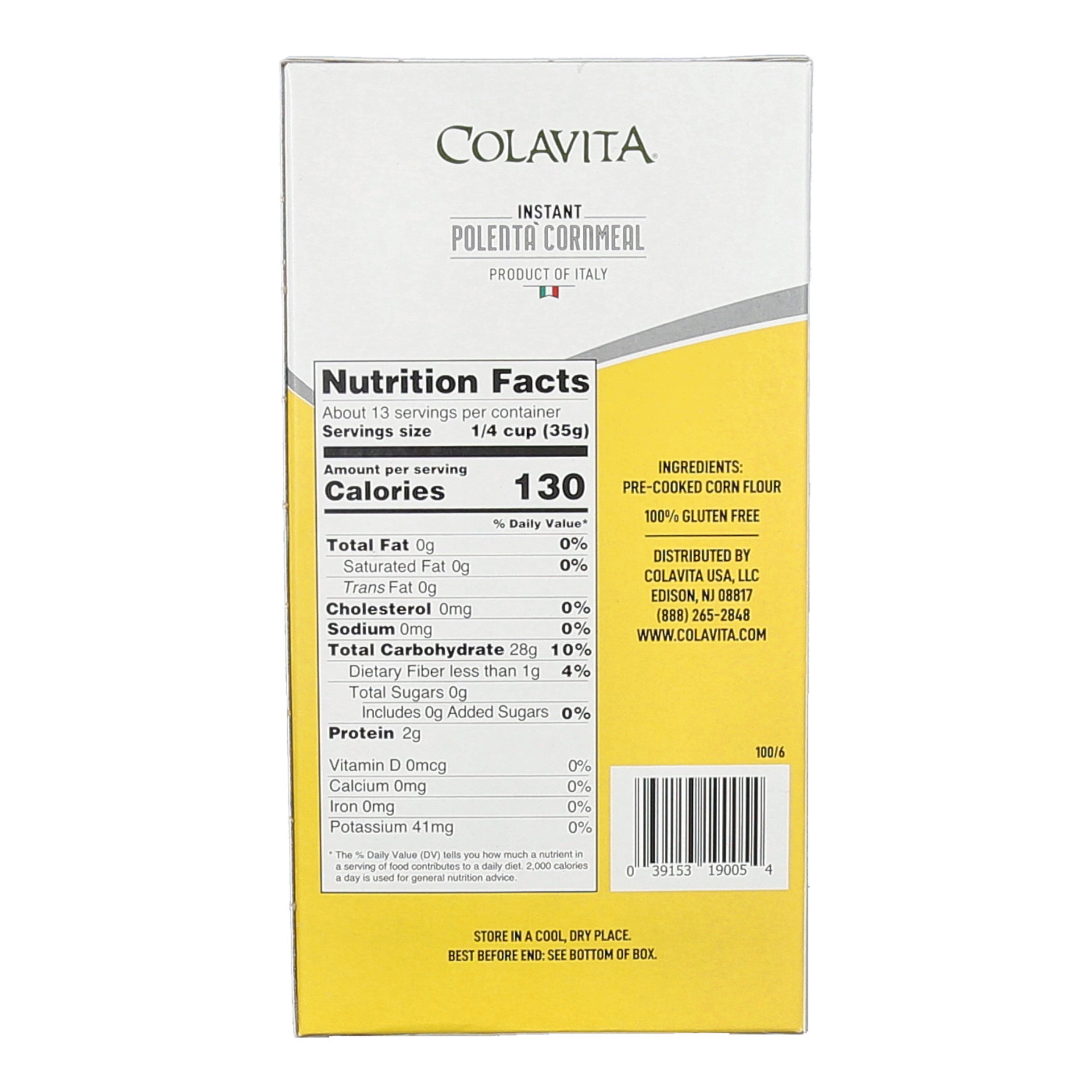 slide 4 of 5, Colavita Instant Polenta Cornmeal, 16 oz