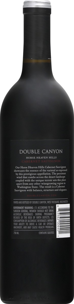 slide 7 of 10, Double Canyon Horse Heaven Hills 2016 Carbenet Sauvignon 750 ml, 750 ml