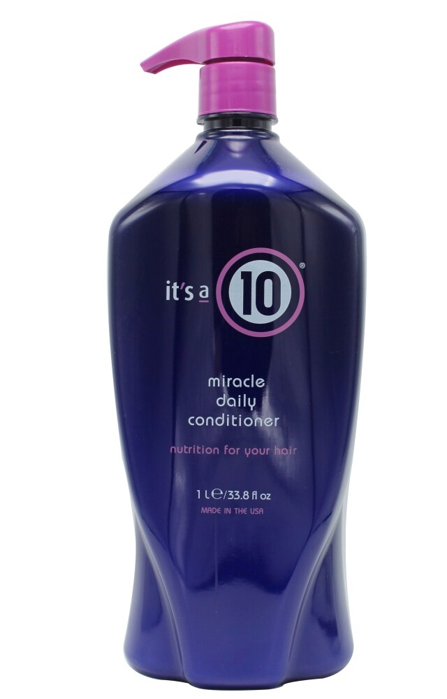 slide 1 of 1, It's a 10 Miracle Daily Conditioner Pump, 33.8 oz