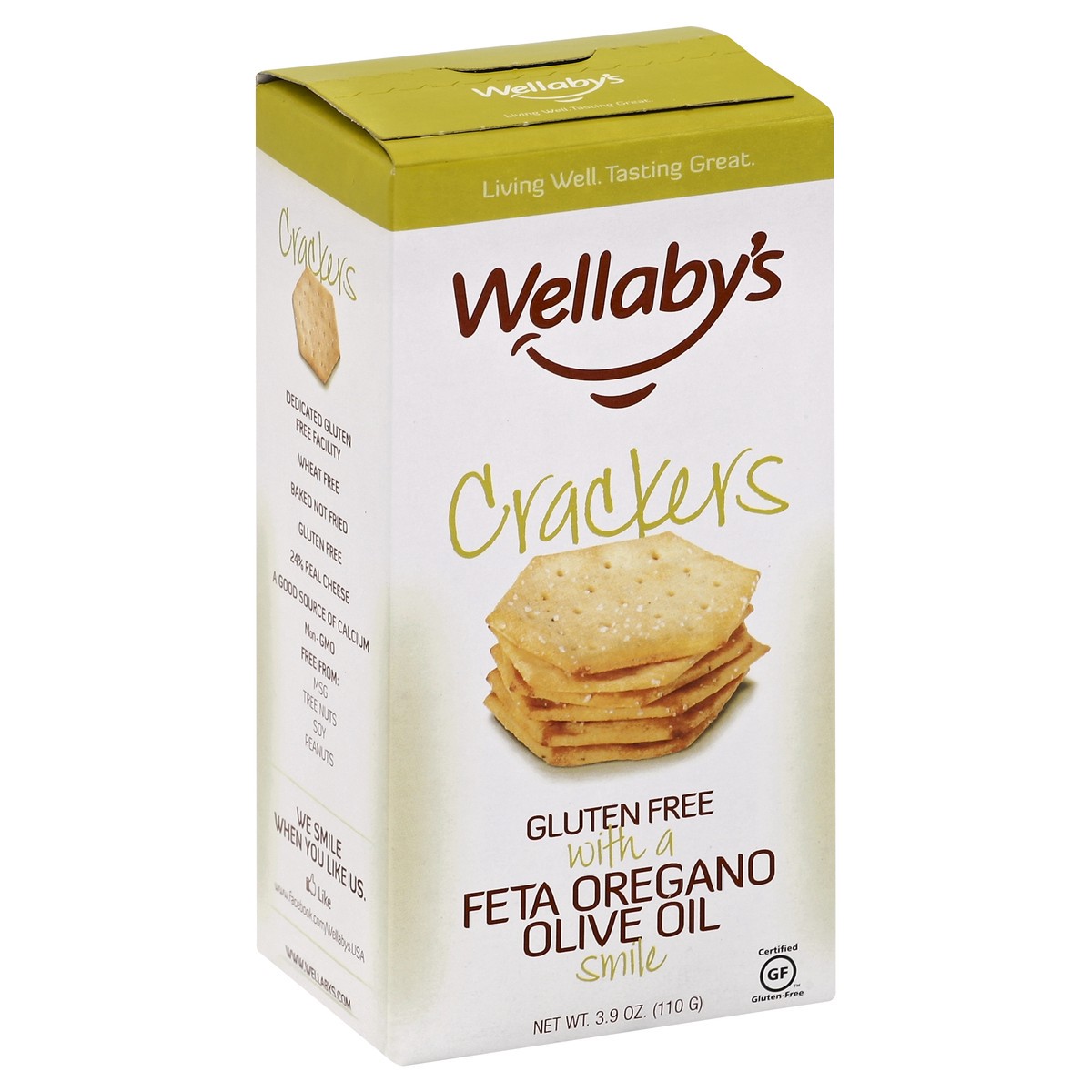 slide 5 of 5, Wellaby's Crackers 3.9 oz, 3.9 oz