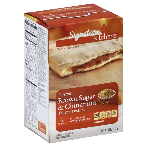 slide 1 of 1, Signature Kitchens Toaster Pastries Frosted Smores, 6 ct; 11 oz