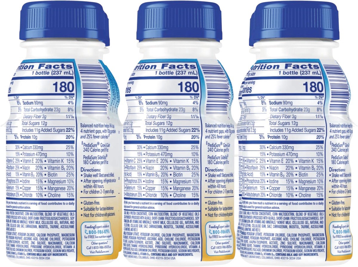 slide 2 of 5, PediaSure SideKicks Chocolate Shake 6 - 8 fl oz Bottles, 6 ct