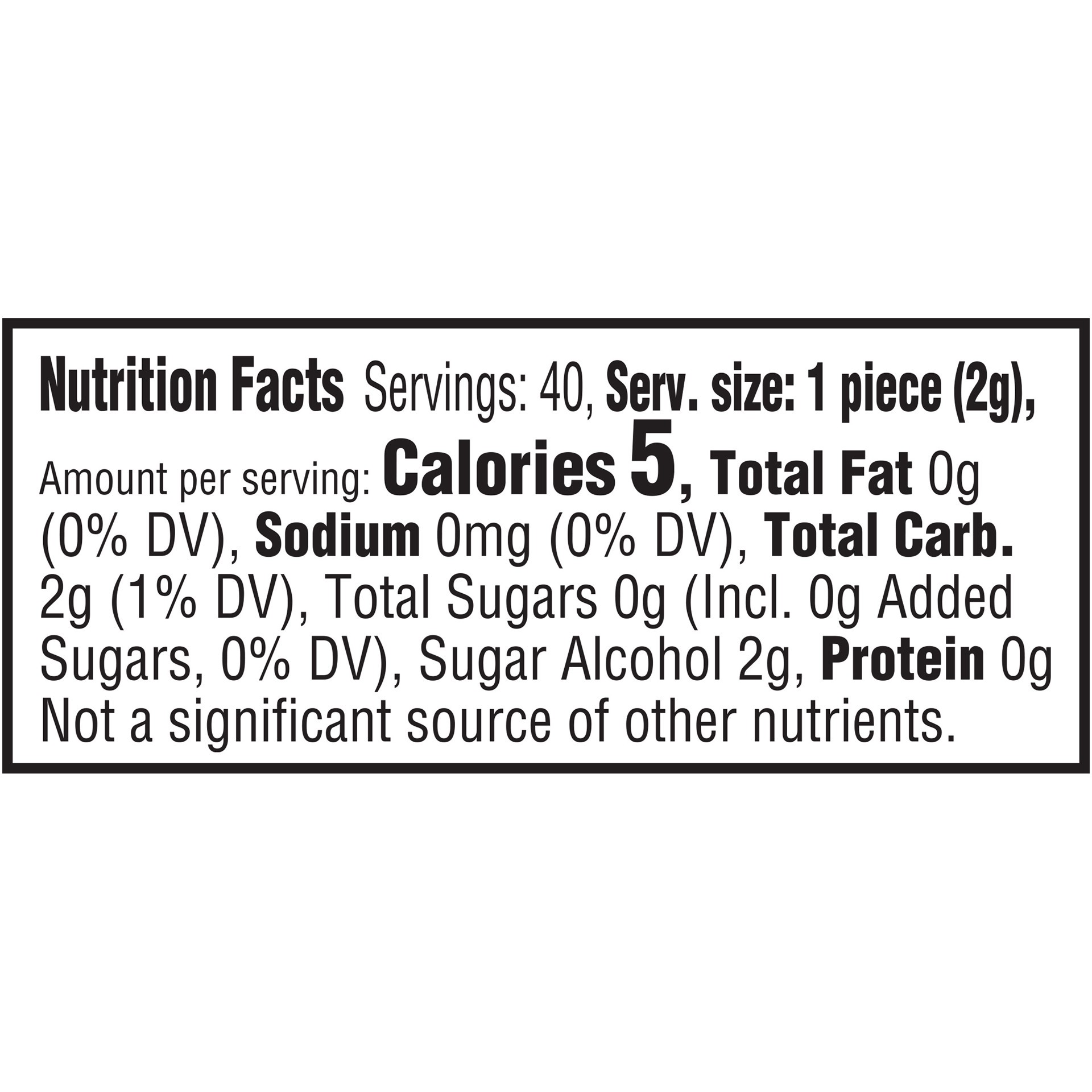 slide 4 of 8, EXTRA Gum Refreshers Spearmint Sugar Free Chewing Gum, 40 Pieces Bottle, 40 pc