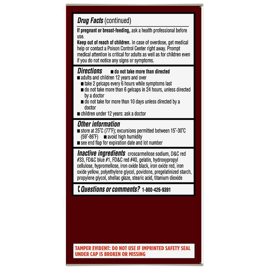 slide 5 of 5, Walgreens Extra Strength Pain Reliever Gelcaps (Max 3), 100 ct