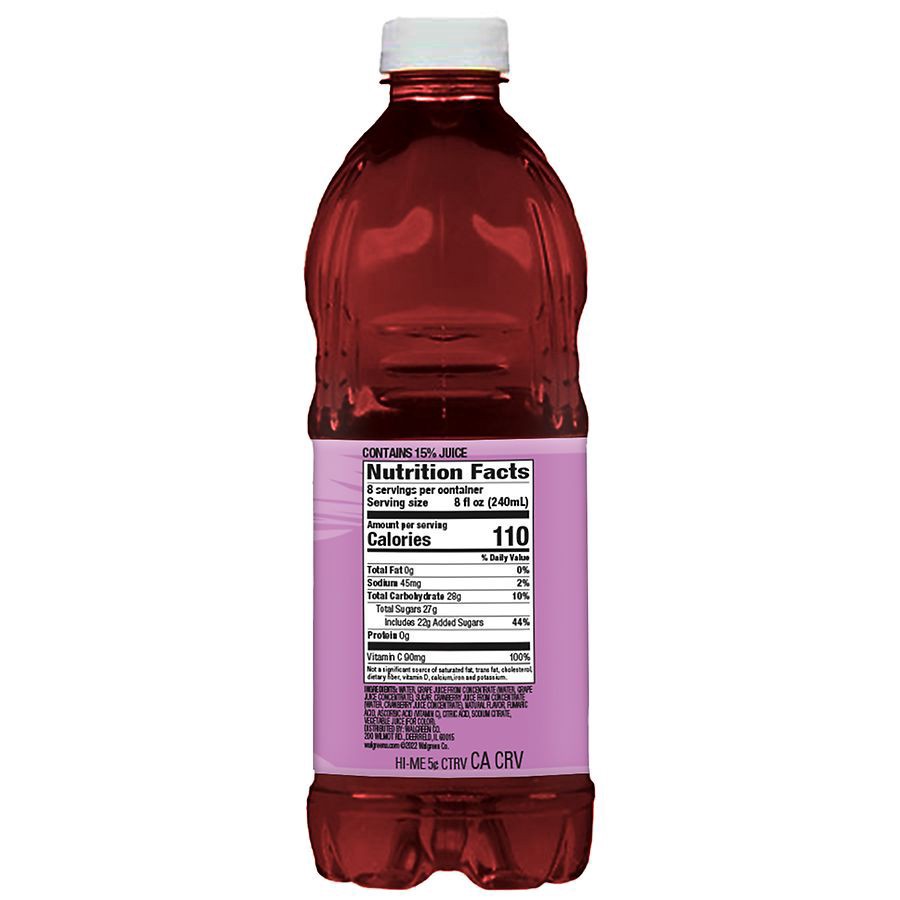 slide 2 of 5, Nice! Cranberry Grape Cocktail - 64 fl oz, 64 fl oz