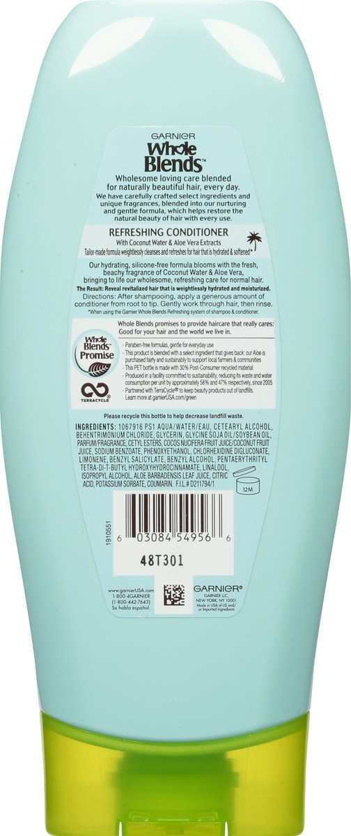 slide 3 of 11, Whole Blends Refreshing Coconut Water & Aloe Vera Extracts Conditioner 22 oz, 22 oz