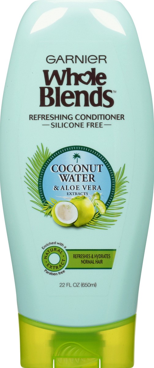 slide 9 of 11, Whole Blends Refreshing Coconut Water & Aloe Vera Extracts Conditioner 22 oz, 22 oz