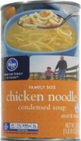 slide 1 of 1, Kroger Chicken Noodle Condensed Soup - Family Size, 26 oz