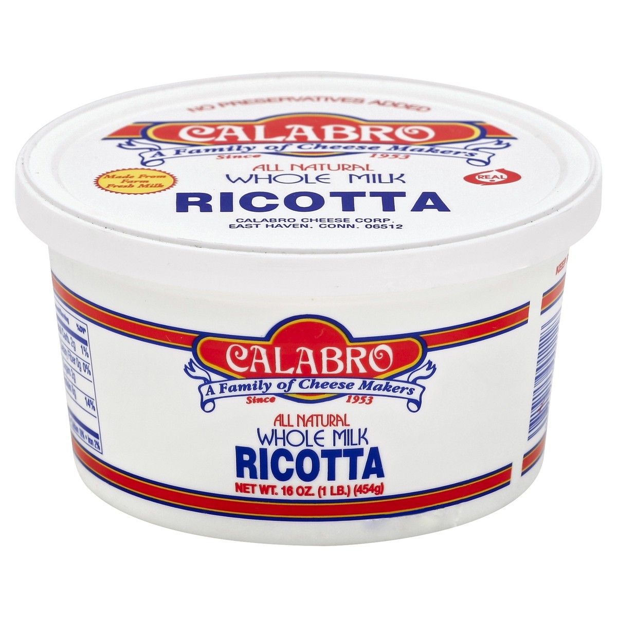 slide 3 of 4, Calabro Whole Milk Ricotta Cheese, 16 oz