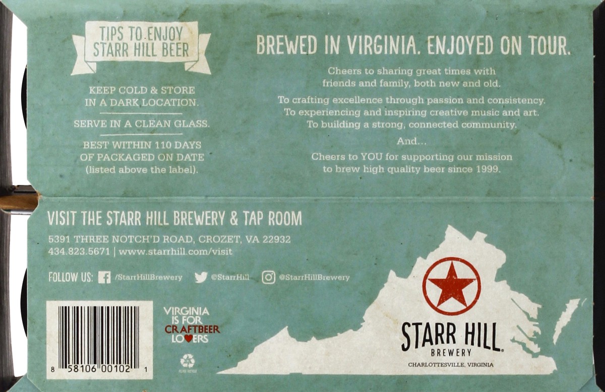 slide 3 of 8, Starr Hill Brewery Maple Brown Ale, 12 fl oz