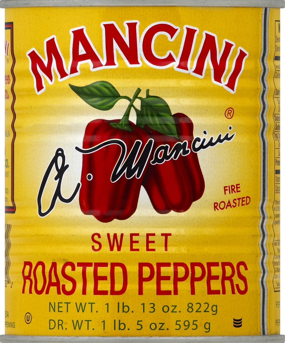 slide 2 of 2, Mancini Sweet Roasted Peppers, 29 oz