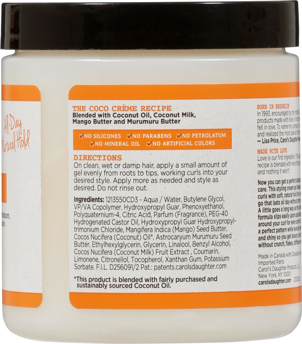 slide 5 of 13, Carol's Daughter Coco Creme Curl Shaping Cream Gel 16 oz, 16 oz