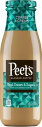 Peet's Coffee and Cream Blended Iced Coffee, 13.7 fl oz
