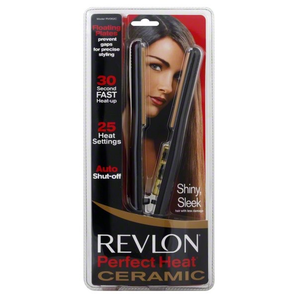 slide 1 of 1, Revlon Ceramic Straightener 1 Inch Plate, 1 ct