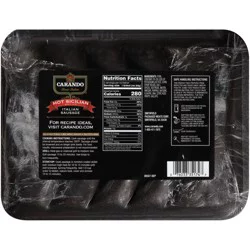 Carando Hot Sicilian Italian Sausage Links, 19 oz