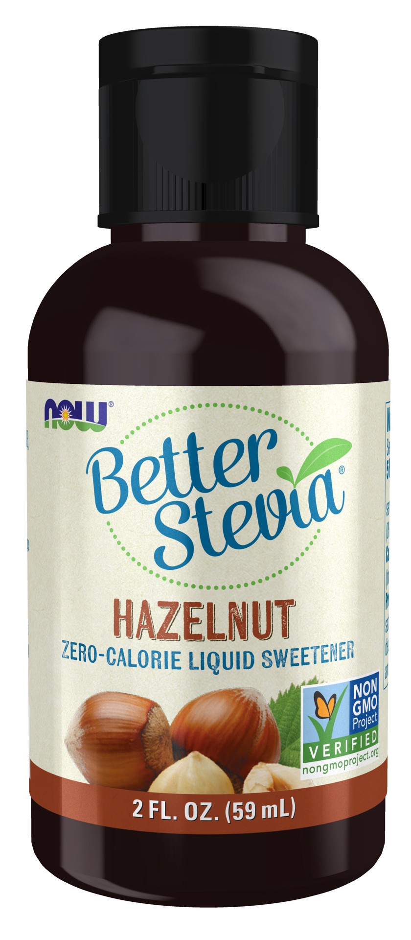 slide 1 of 4, NOW Natural Foods BetterStevia Liquid, Hazelnut - 2 fl. oz., 2 fl oz