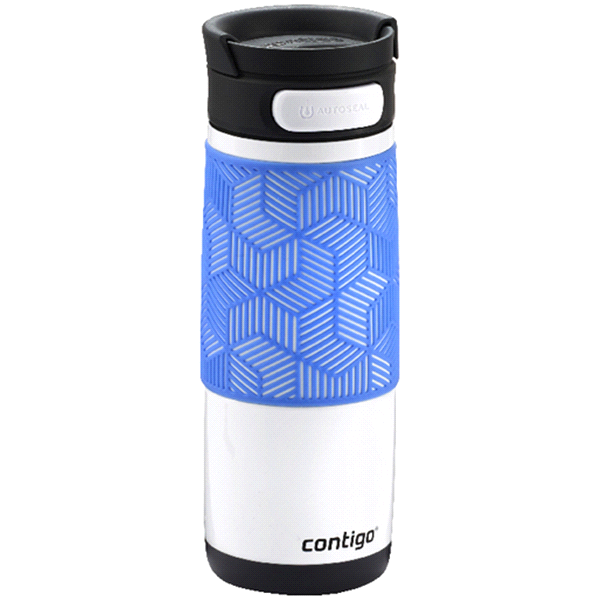 slide 1 of 1, Contigo AutoSeal TransitTravel Mug - Blue, 16 oz