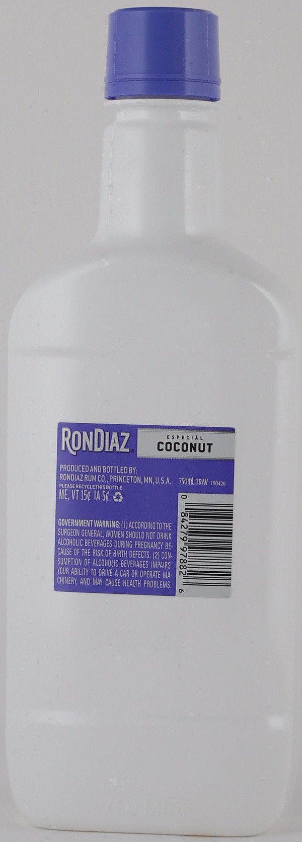 slide 2 of 3, Rondiaz Coconut Rum, 750 ml