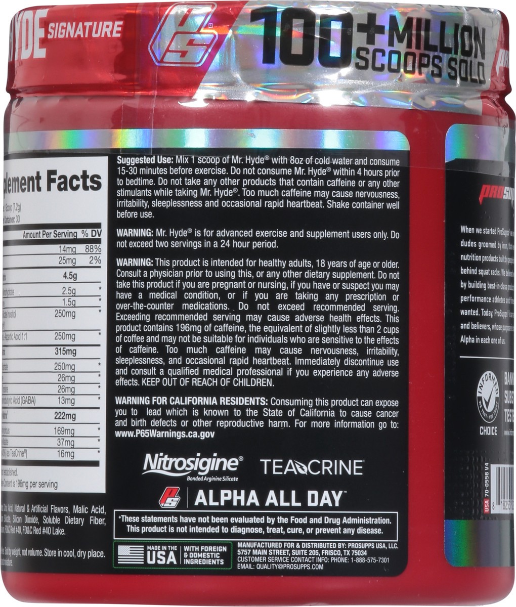 slide 5 of 9, Hyde Lollipop Punch Pre-Workout 7.6 oz, 7.6 oz
