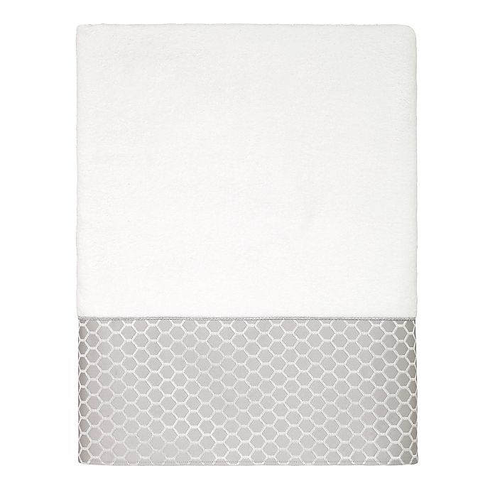 slide 1 of 1, Avanti Hawthorn Bath Towel - White, 1 ct