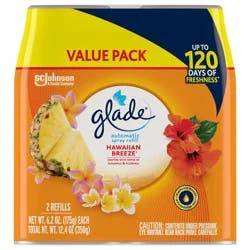 Glade Hawaiian Breeze Automatic Spray Refill Value Pack Aerosol 2 - 6.2 oz