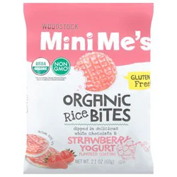 Woodstock MiniMe's Organic Strawberry Yogurt Rice Bites 2.1 oz