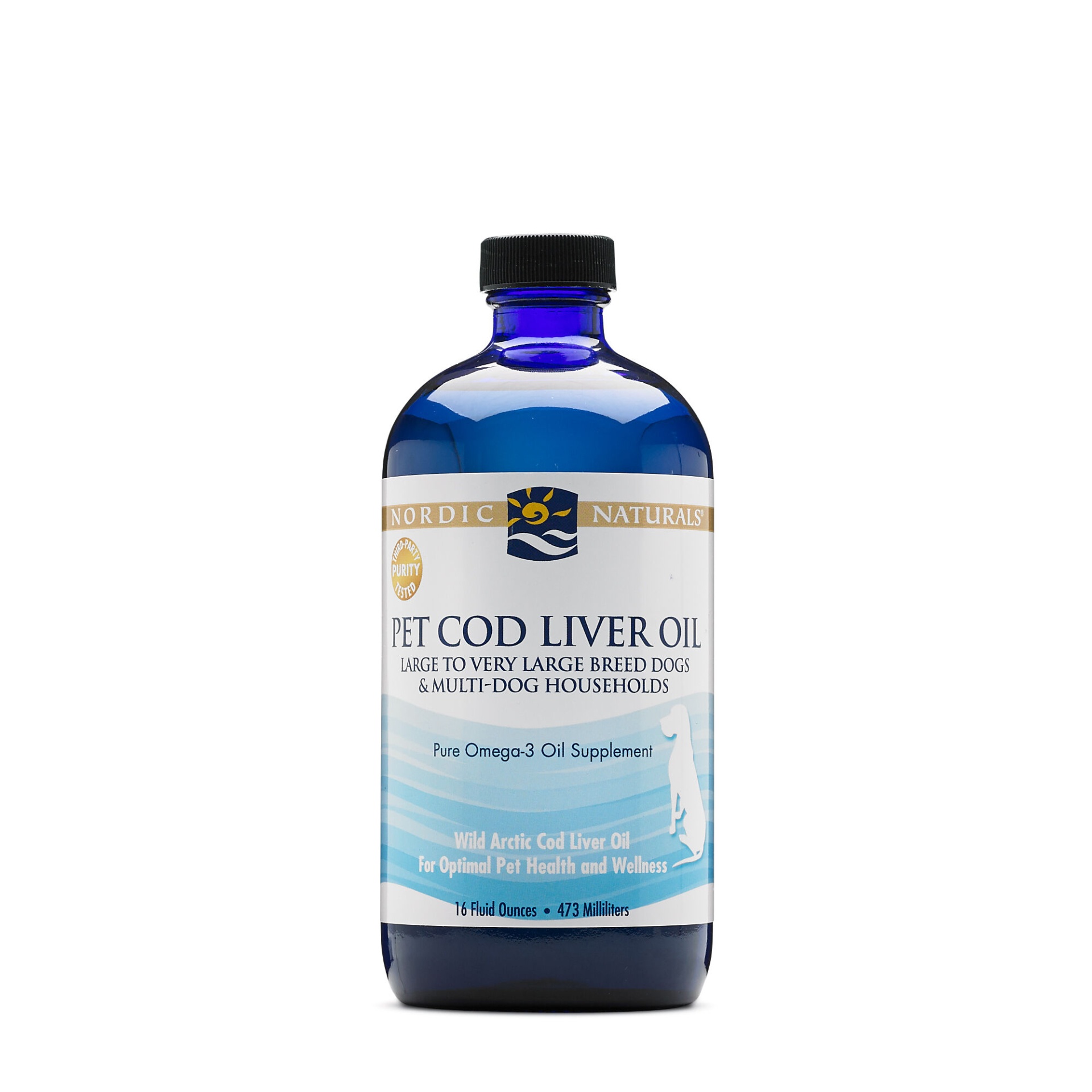 slide 1 of 1, Nordic Naturals Pet Cod Liver Oil, 16 fl oz