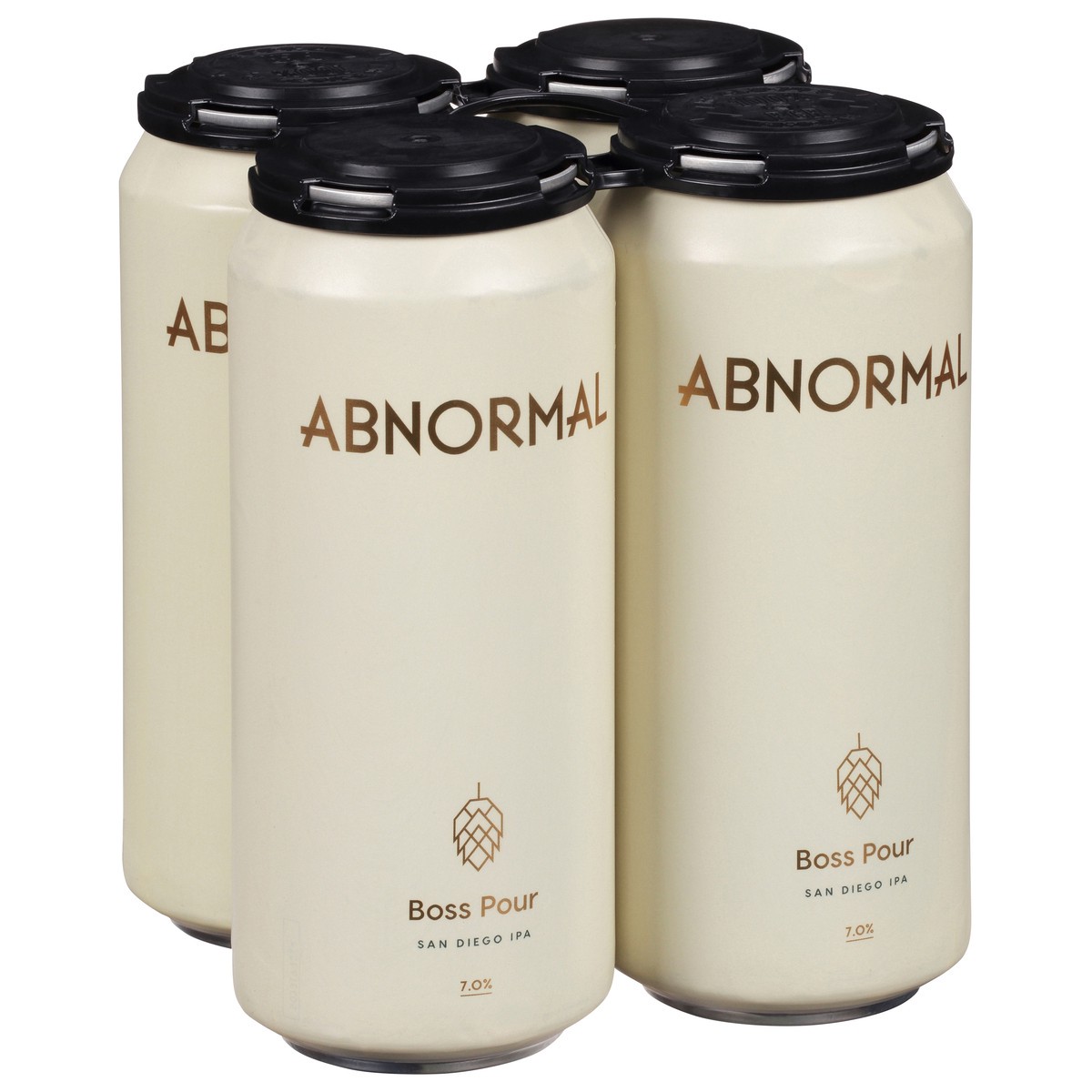 slide 6 of 9, Abnormal San Diego IPA Boss Pour Beer 4 - 473 ml Cans, 4 ct