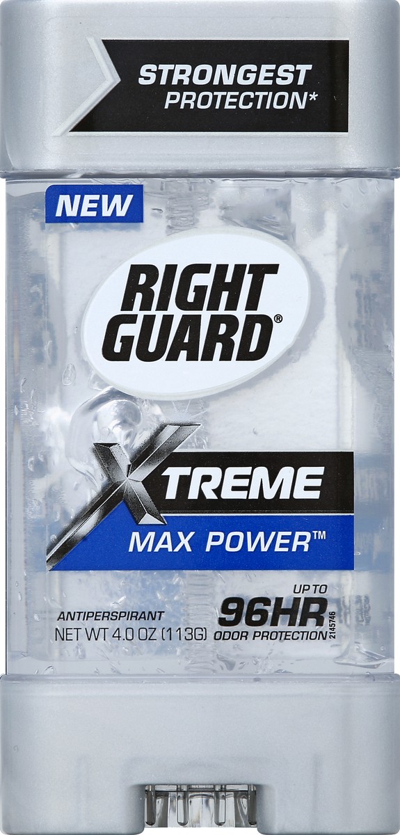 slide 2 of 2, Right Guard Xtreme Max Power Antiperspirant Gels, 4 oz