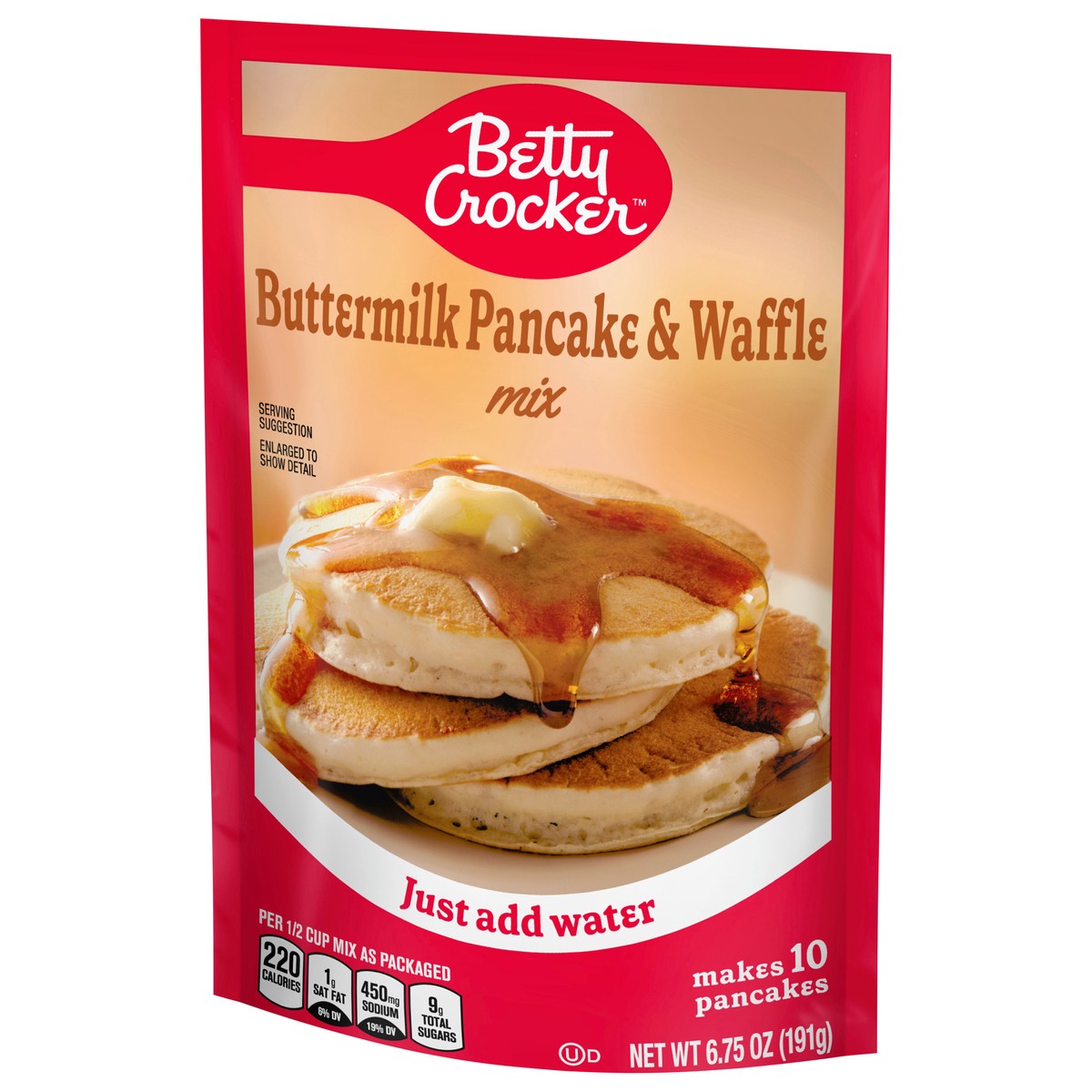 slide 3 of 11, Betty Crocker Buttermilk Complete Pancake Mix Pouch, 6.75 oz