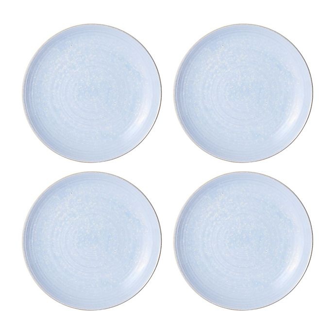 slide 2 of 5, Mikasa Tanner Dinnerwware Set - Light Blue/Cream, 16 ct