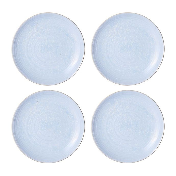 slide 3 of 5, Mikasa Tanner Dinnerwware Set - Light Blue/Cream, 16 ct