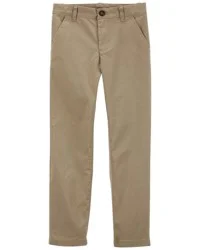 Carter's Kid Flat-Front Pants Khaki 6